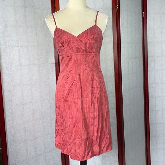 Anthropologie Isabella Bird Multicolored Striped Fitted Dress (Size: 8P) - Picture 9 of 13